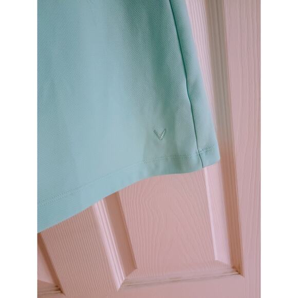 Callaway golf skort teal Caribbean blue XL pockets tennis core athletic comfort - Picture 10 of 15